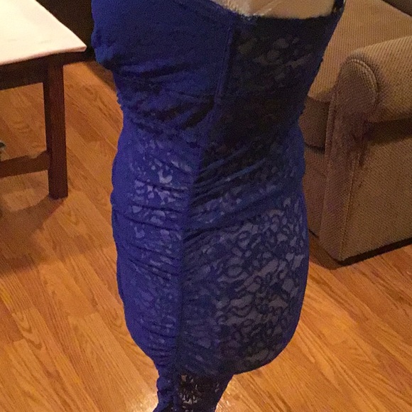 Victoria’s Secret Sexy blue lace dress - Picture 4 of 5